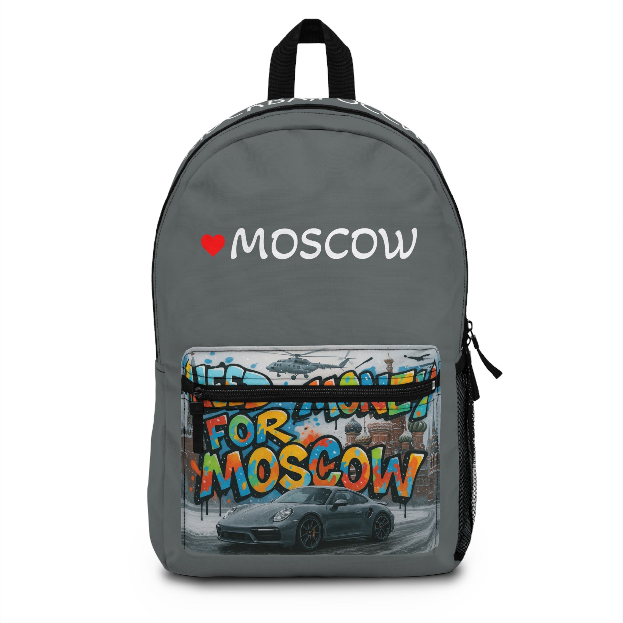 Moscow Graffiti Backpack | Urban Explorer Bag